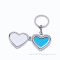 Free Design Custom Heart Shape Metal Love Wholesale Keychain